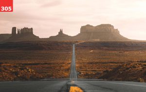 Road to Monument Valley by Andy Feliciotti