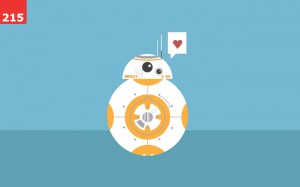 BB-8 by Virginia Poltrack