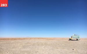 Bus on the Flats by Holly Ruck