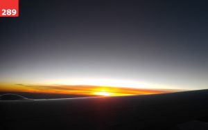 Sunrise in Flight by Eric Krieger